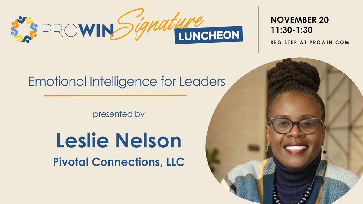 PROWIN November Signature Luncheon