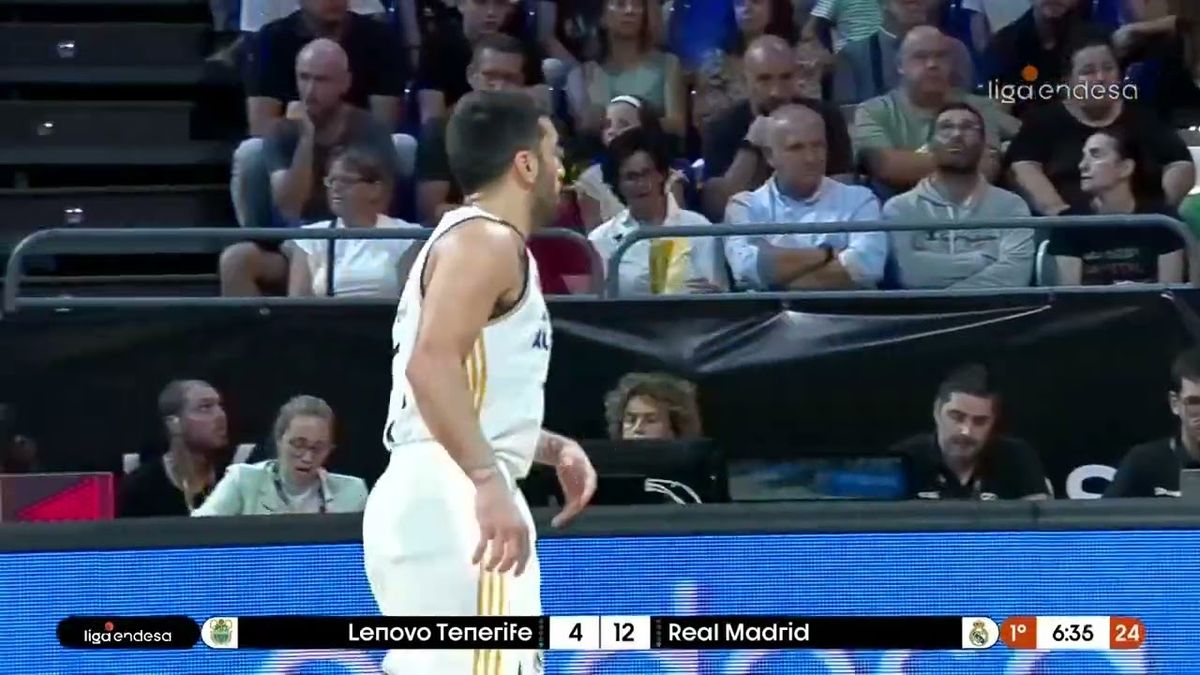 Real Madrid Baloncesto vs Lenovo Tenerife