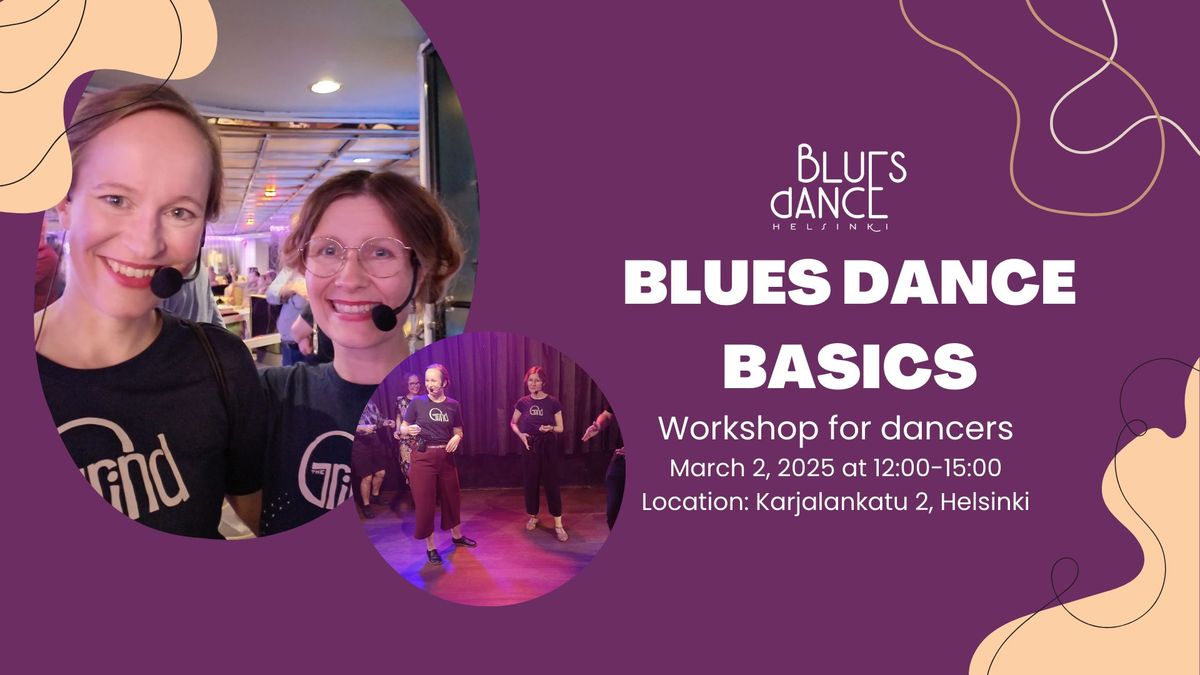 Blues Dance Basics Workshop for Dancers