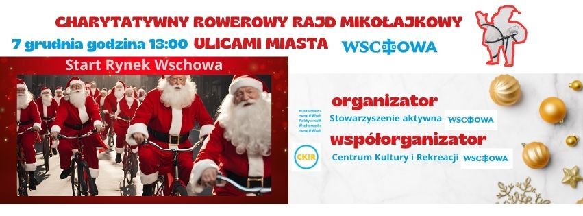 Charytatywny Rowerowy Rajd Miko\u0142ajkowy 