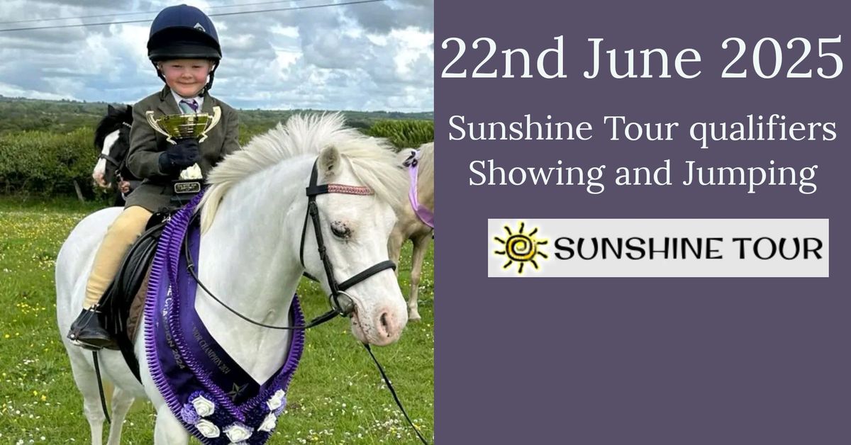 Chrizzie Equestrian FUN SHOW with Sunshine Tour \ud83c\udf1e  qualifiers 