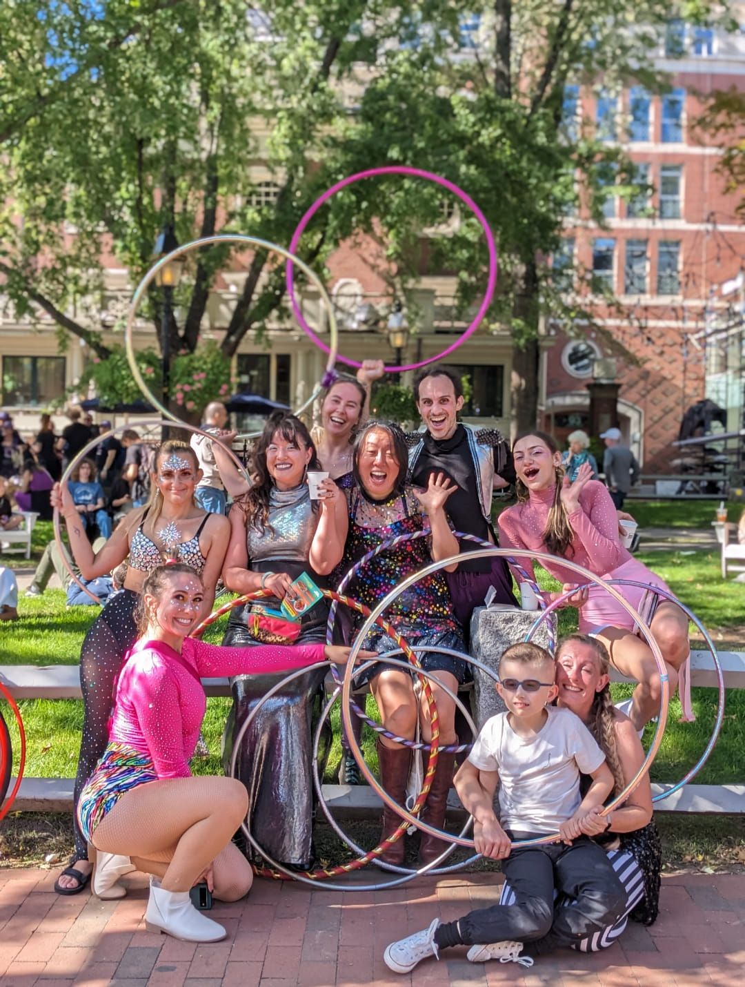 Hoop in Honk! Parade 2024