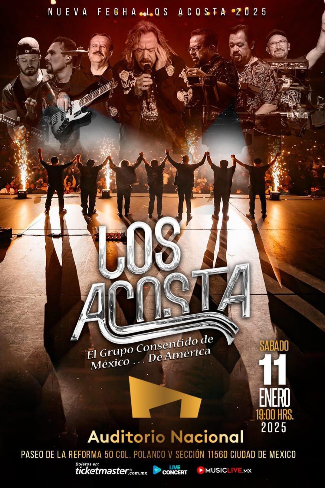 TOUR 2025 Los Acosta | AUDITORIO NACIONAL  CDMX