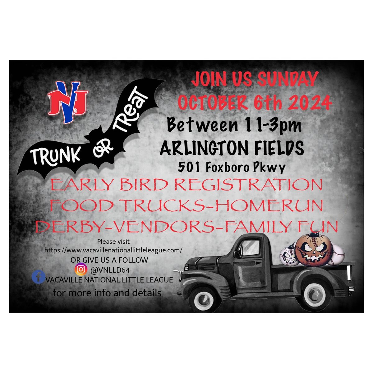 VNLL TRUNK OR TREAT