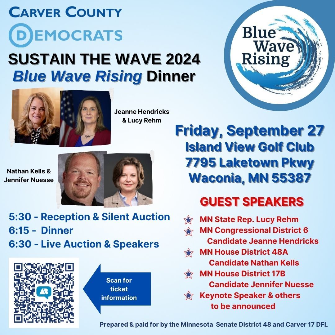 Blue Wave Rising Dinner\/Fundraiser