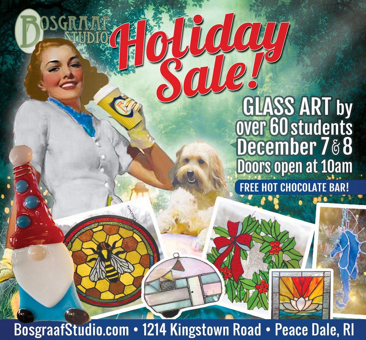 9th Annual Holiday Sale & Hot Chocolate Happening!