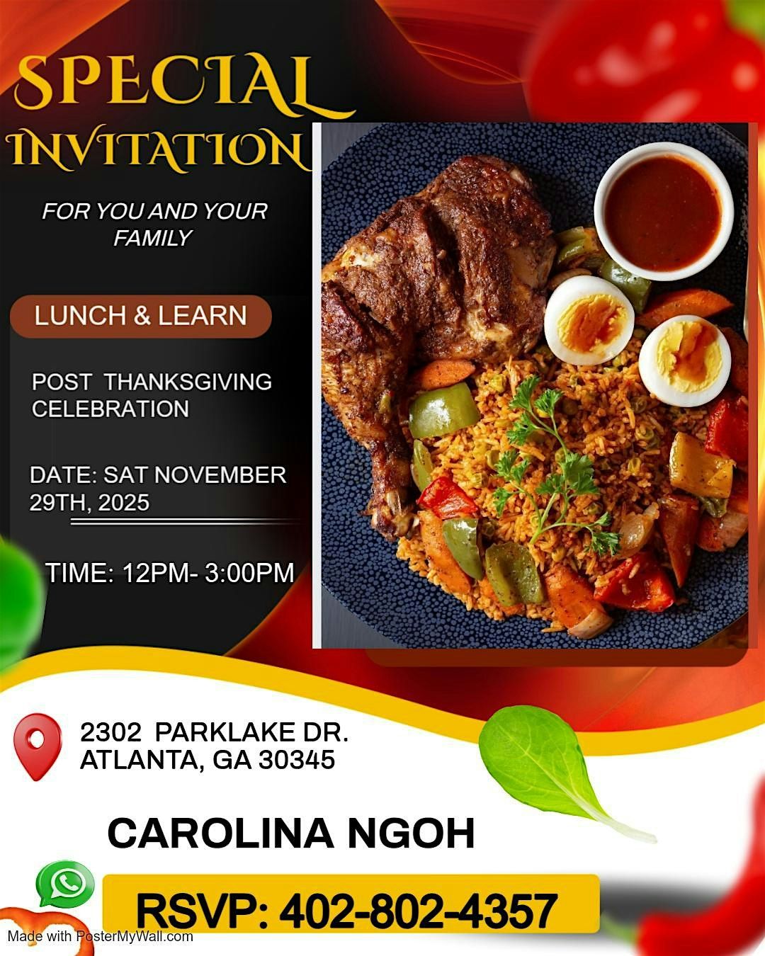 Post Thanksgiving Celebration