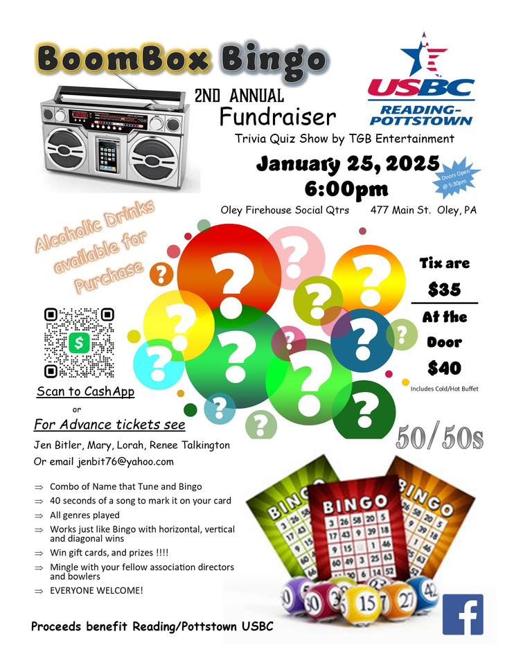 2nd Annual Boombox Bingo