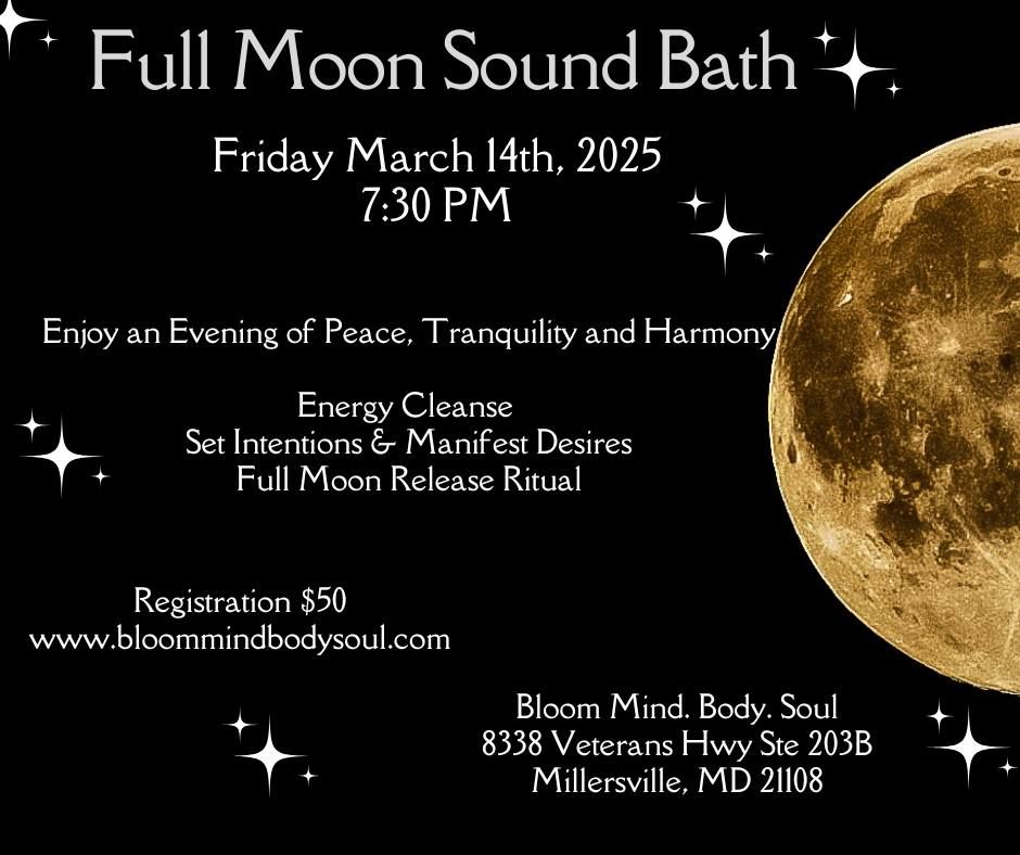 Full Moon Sound Bath