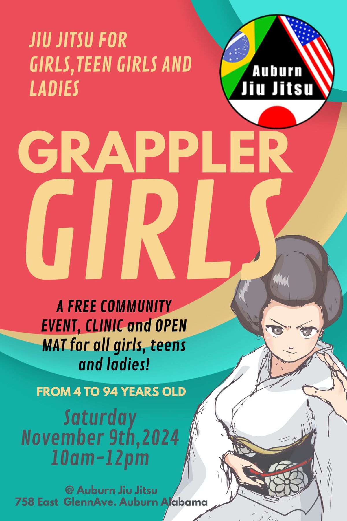 FREE EVENT Grappler Girls