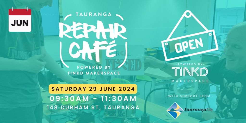 Tauranga Repair Cafe - June