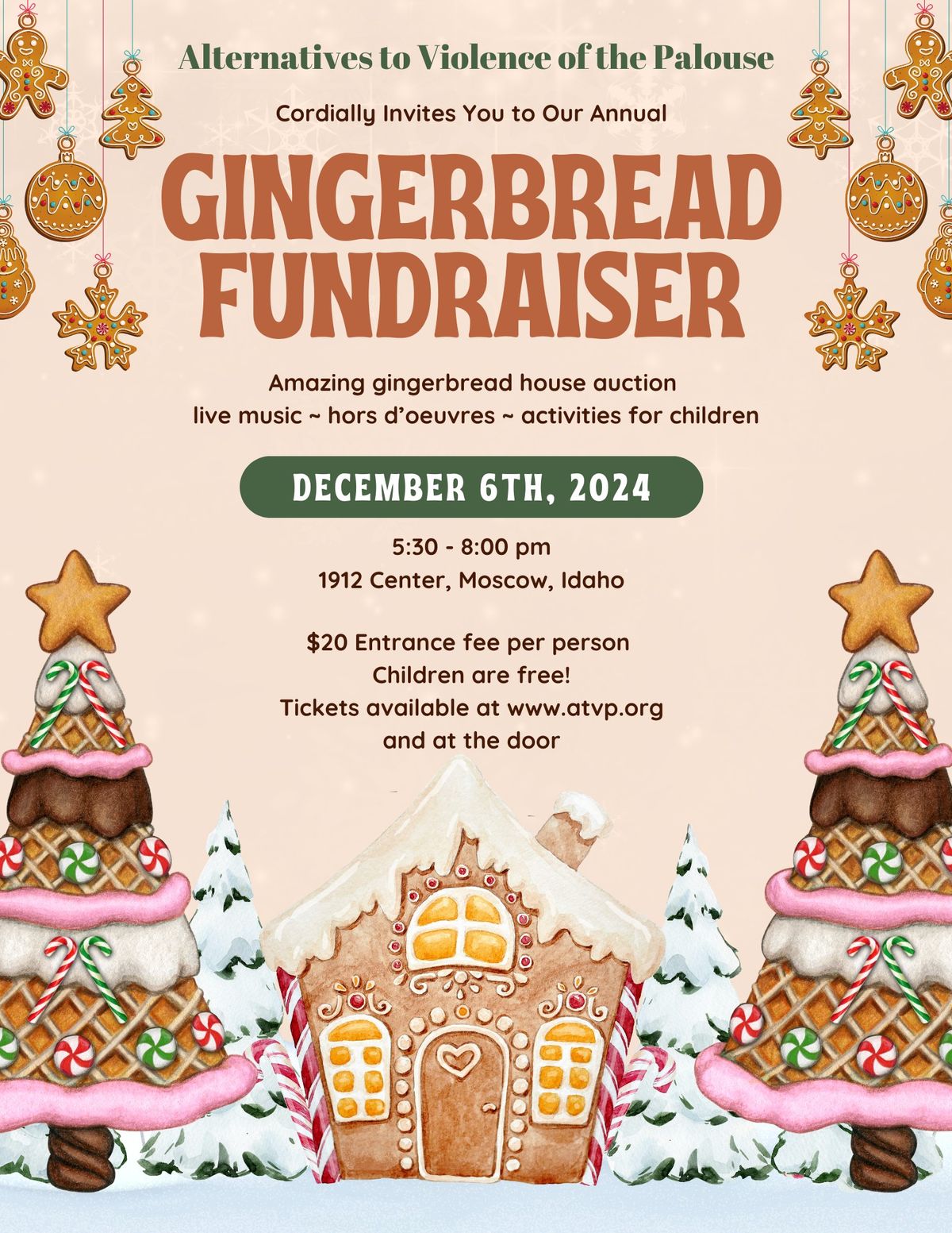 Annual Gingerbread Fundraiser