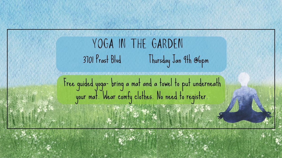 Yoga in the Garden