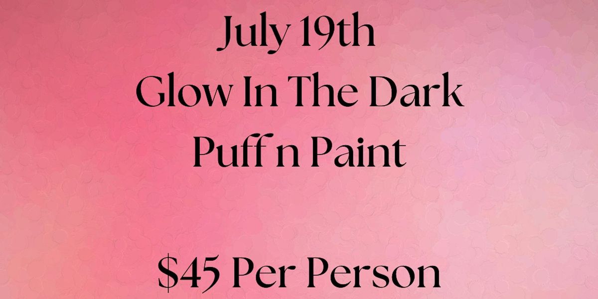 Glow In The Dark: Puff n Paint @ The Worlds First Mini Hip-Hop Museum