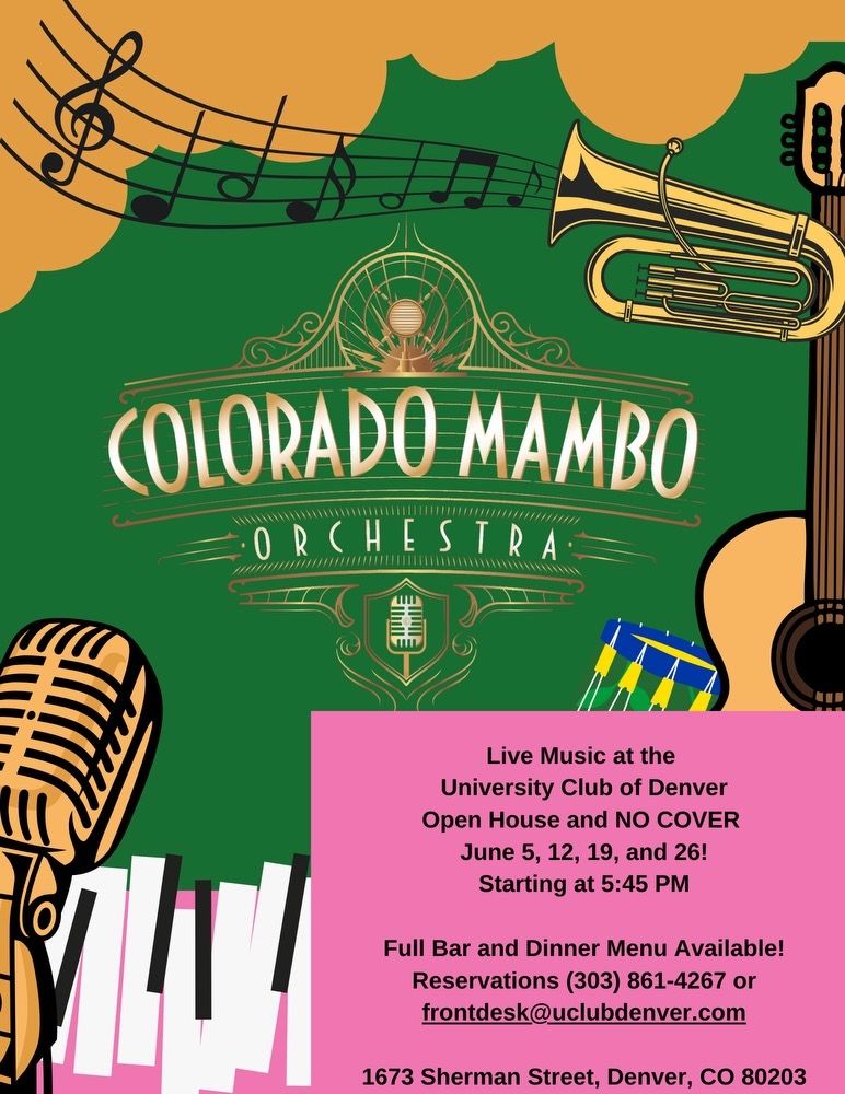 The Colorado Mambo Orchestra Quartet  at The University Club of Denver 