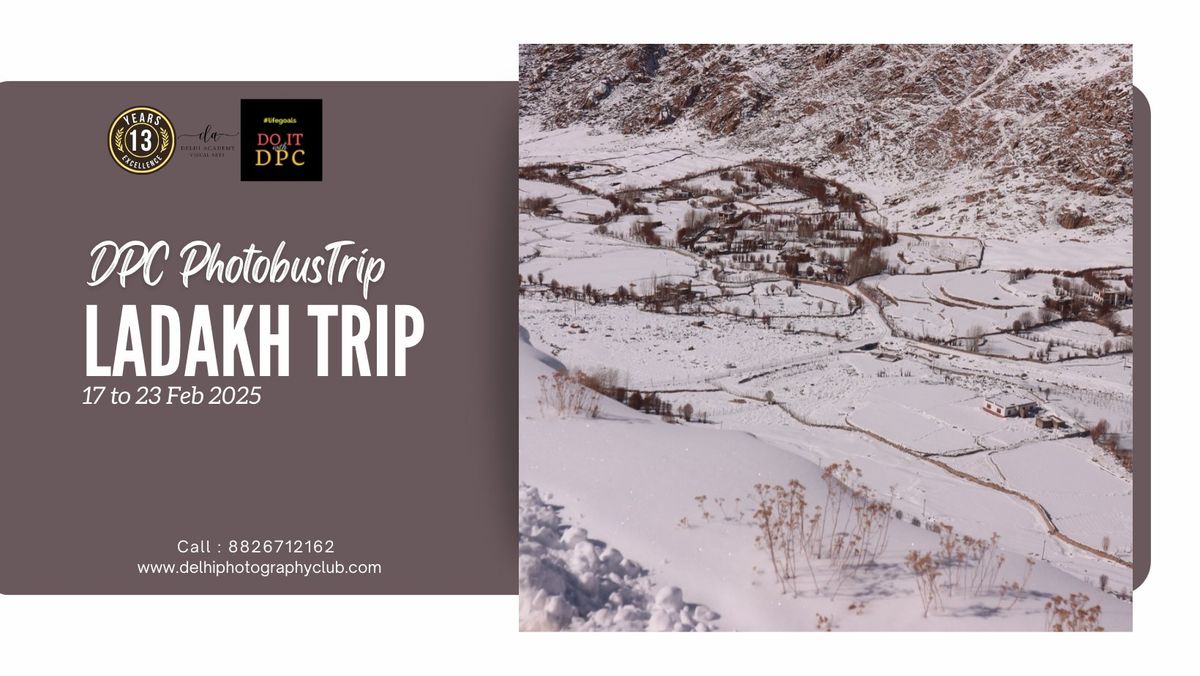 DPC PhotoBus Trip to Ladakh