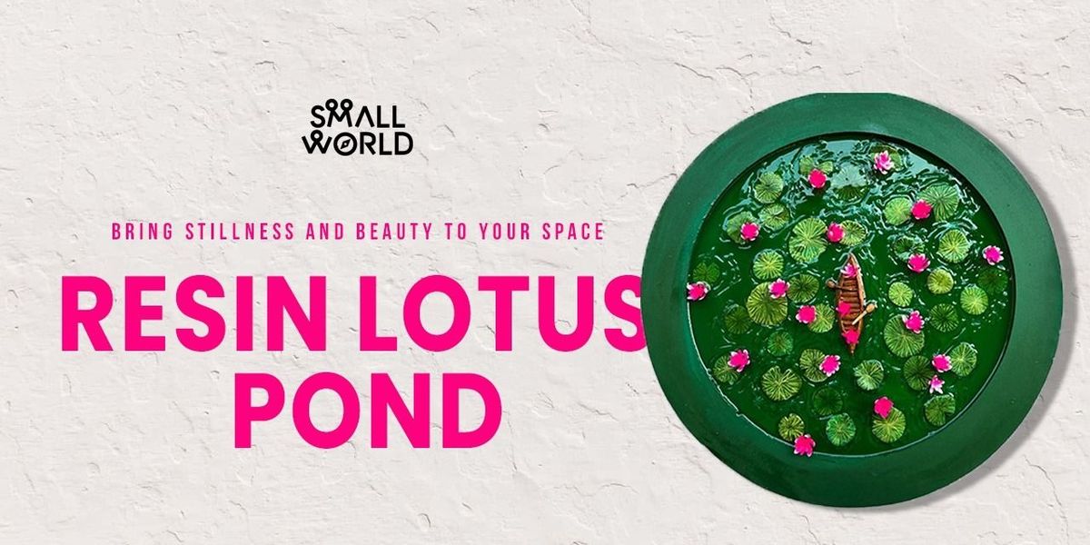 Resin Lotus Pond