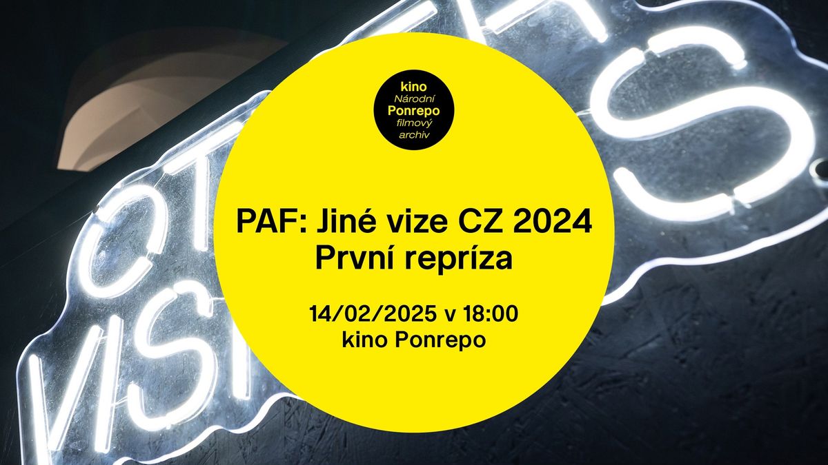 PAF: Jin\u00e9 vize CZ 2024 | Prvn\u00ed repr\u00edza