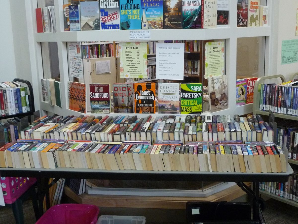 Friends of C F Library $5 Bag of Books Sale