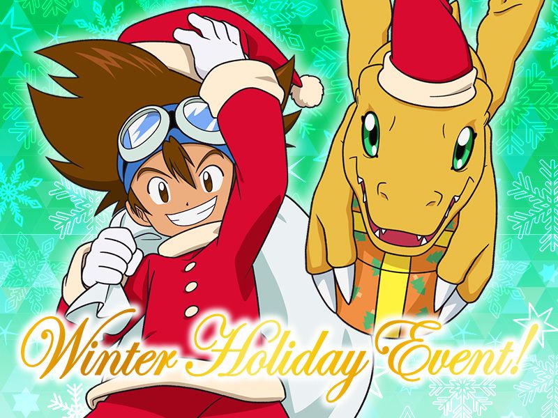  DIGIMON CARD GAME Winter Holiday Event 2024 