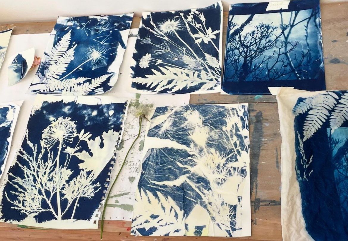 Cyanotype Retreat day