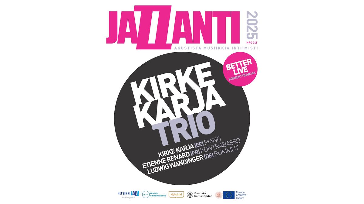 jaZZanti-konsertti: Karja \u2013 Renard \u2013 Wandinger trio