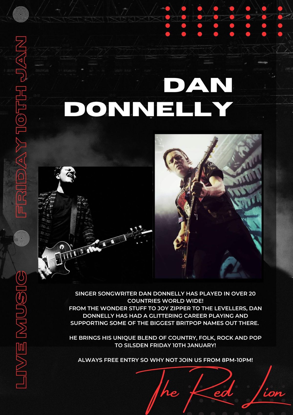 Dan Donnelly Live At The Red Lion Silsden!