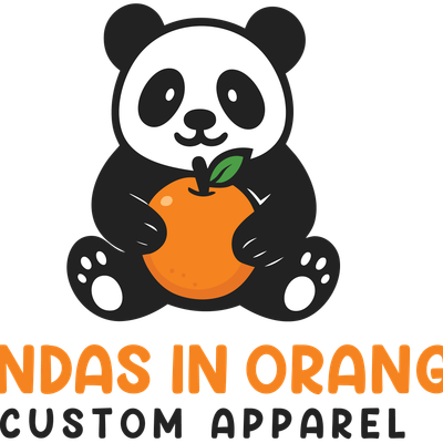 Pandas In Orange