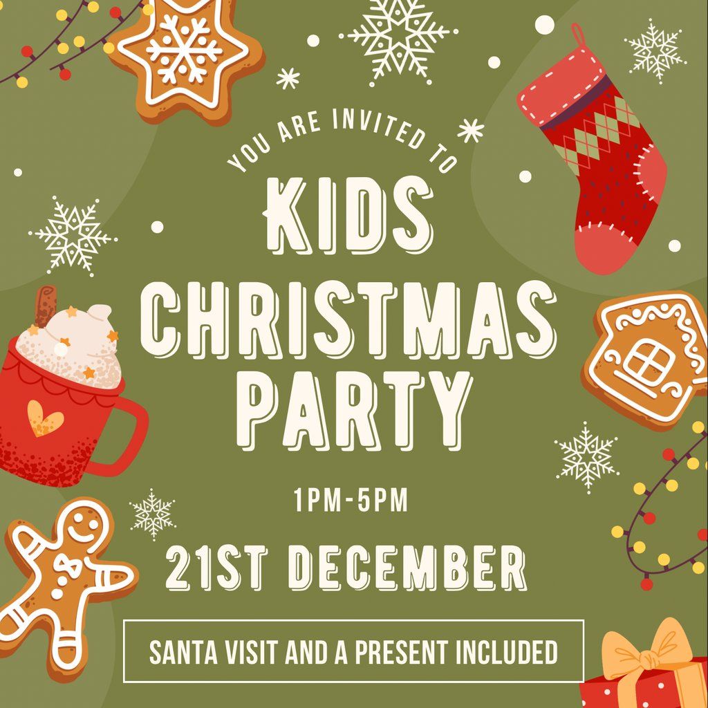 Kids Christmas party at the low moor