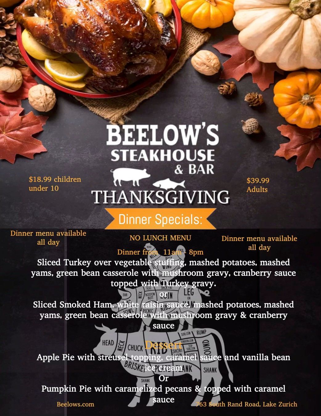 Beelow's Thanksgiving 