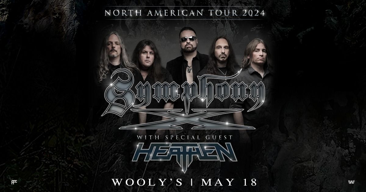 Symphony X with Heathen at Wooly's