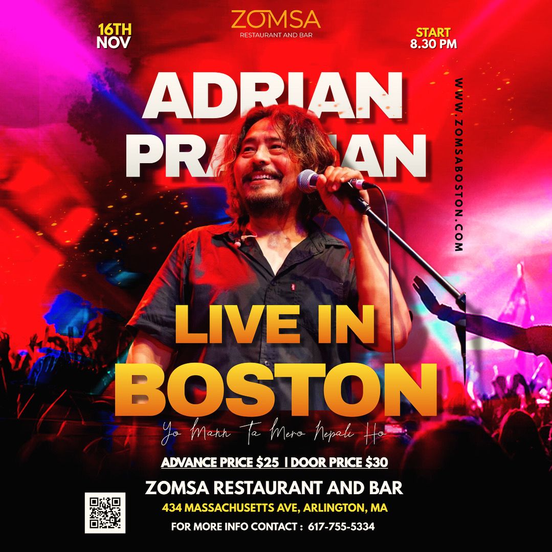 Adrian Pradhan live at Zomsa 