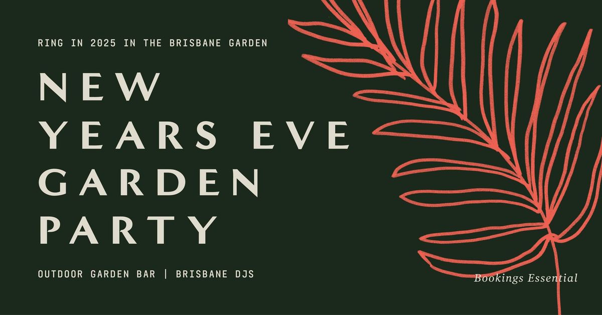 NYE Garden Party 