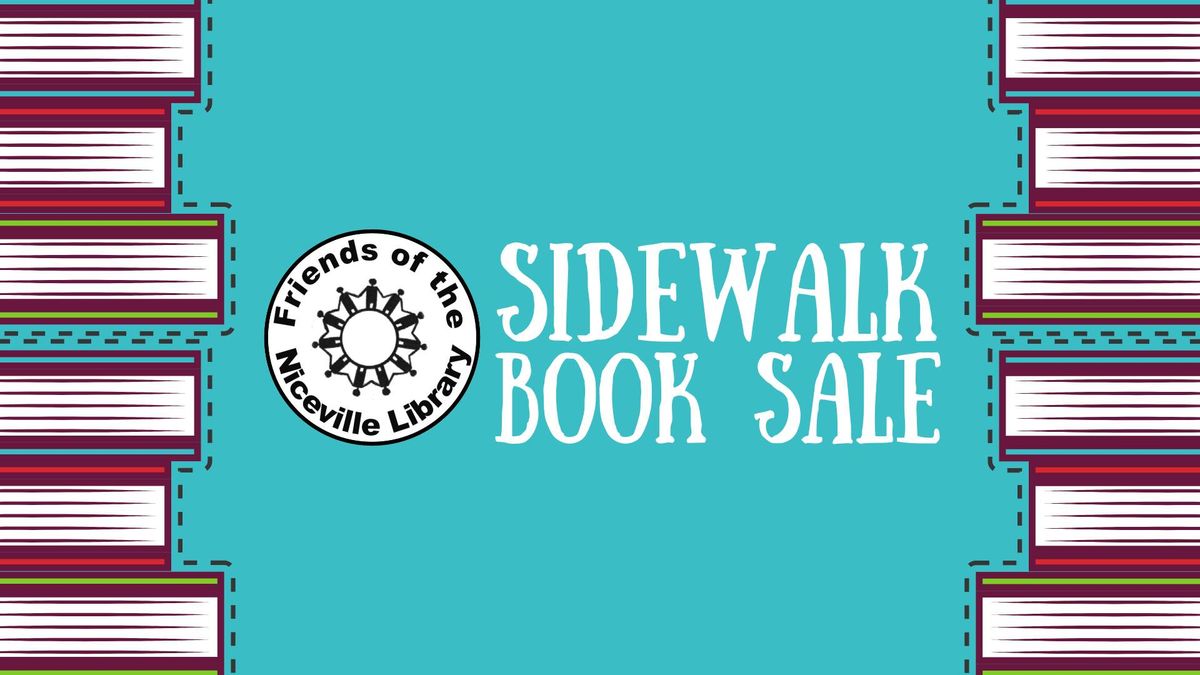 Friends of the Library Sidewalk Book Sale