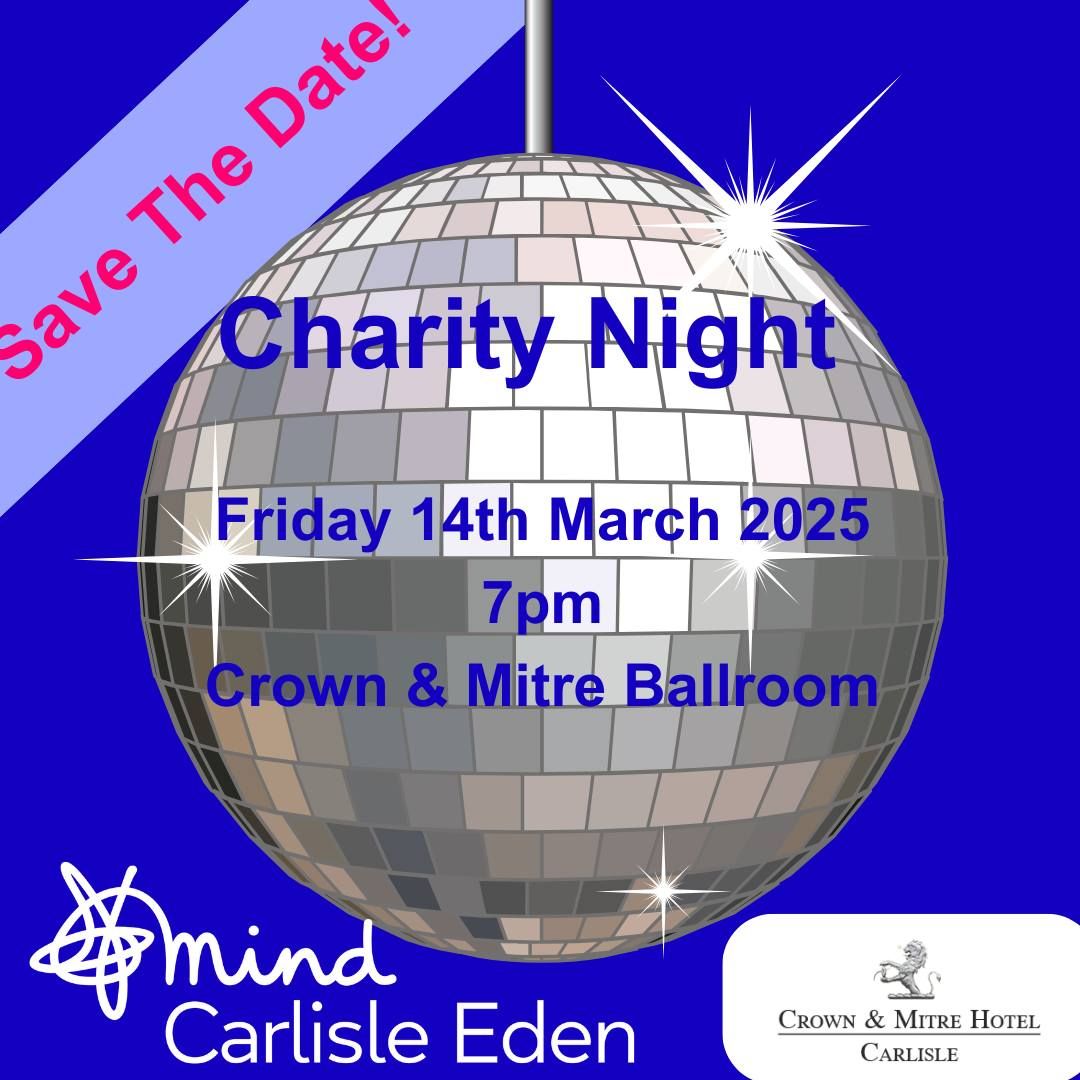 Charity Night - Carlisle Eden Mind 