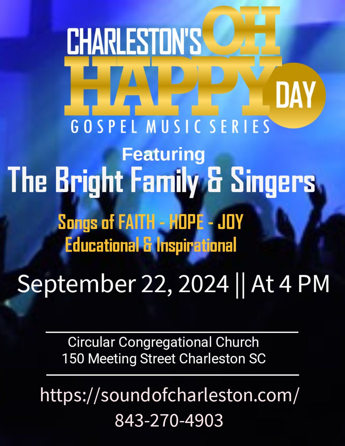 Charleston's O Happy Day Gospel Concrts