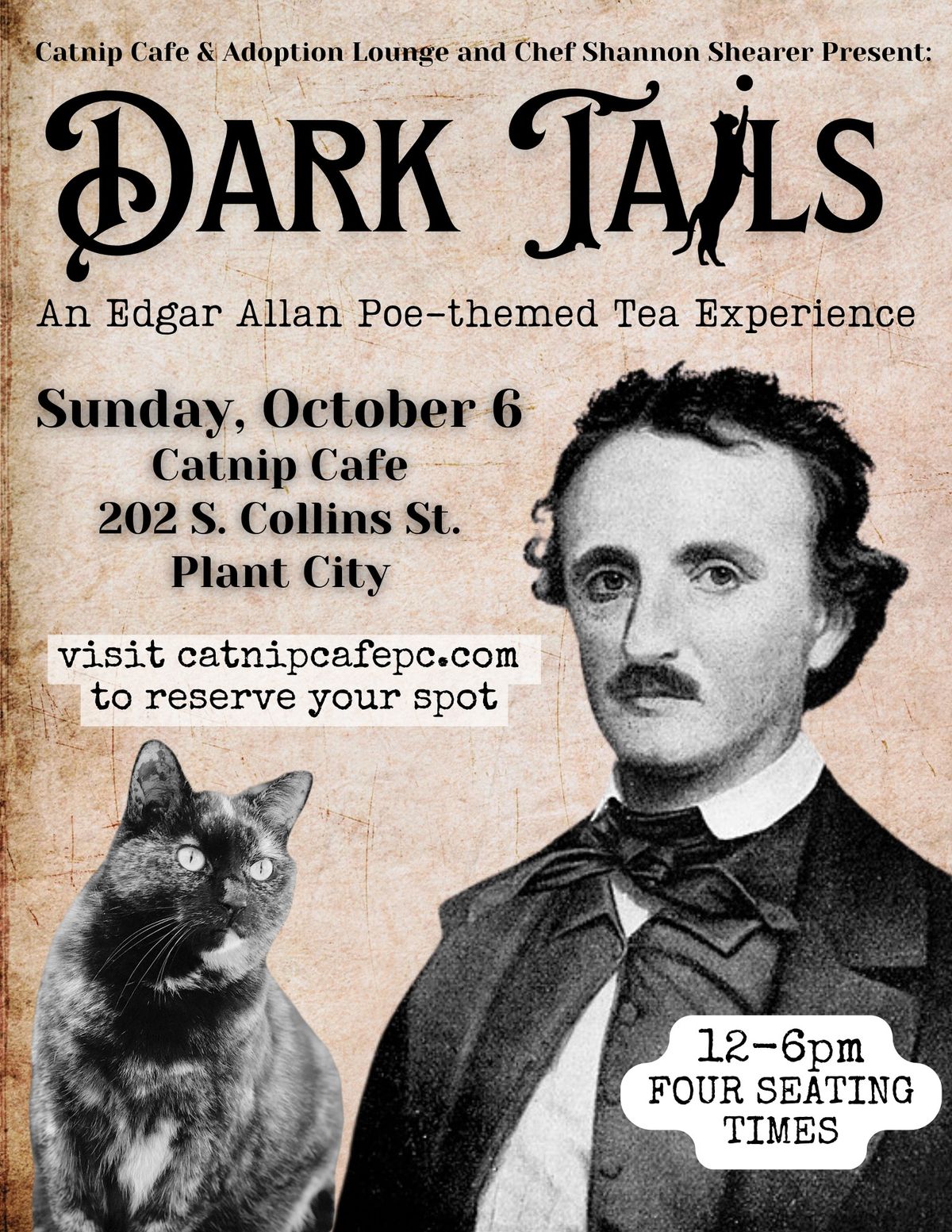 Dark Tails: An Edgar Allan Poe Themed Tea Experience