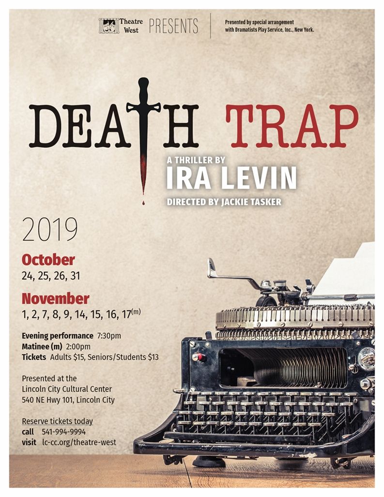 Deathrap at Barter Theatre - Gilliam Stage