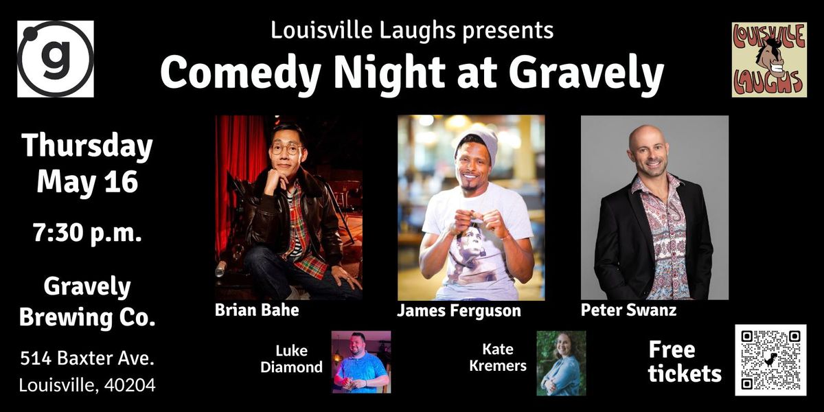 May 16 Comedy Night at Gravely
