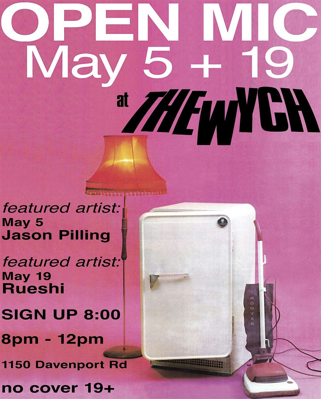 Open Mic Tuesday @ The Wych