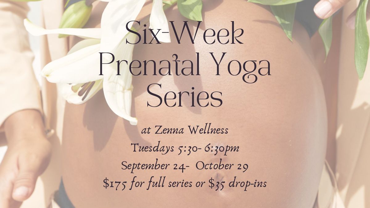 Prenatal Yoga at Zenna Wellness