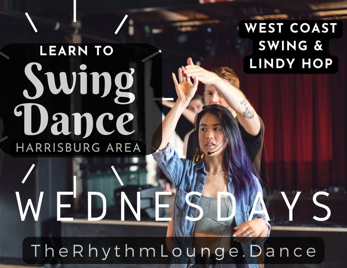 Swing Dance Wednesdays @ The Rhythm Lounge, West Coast & Lindy Hop