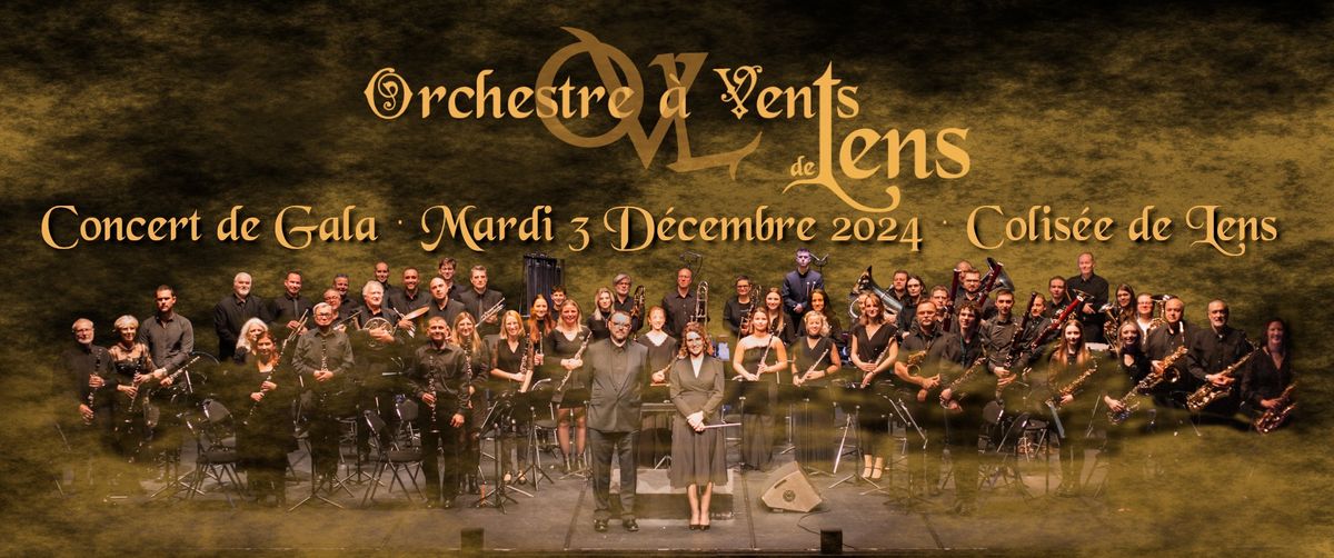 OVLens - Concert de Gala de l'Orchestre \u00e0 Vents de Lens