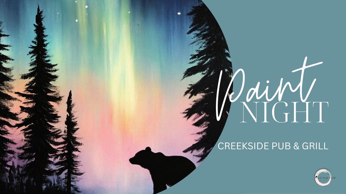 LET'S PAINT AT CREEKSIDE PUB & GRILL