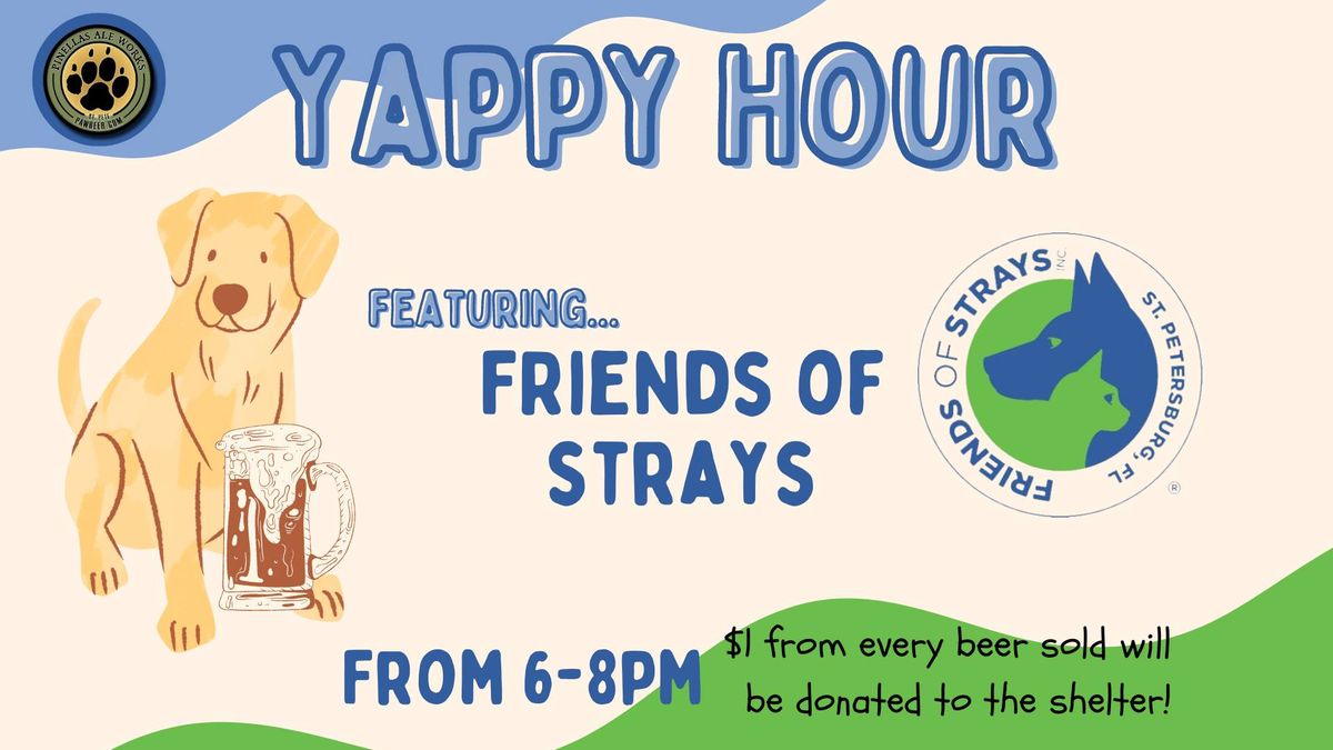 Friends of Strays Animal Shelter YAPPY HOUR @ Pinellas Ale Works!