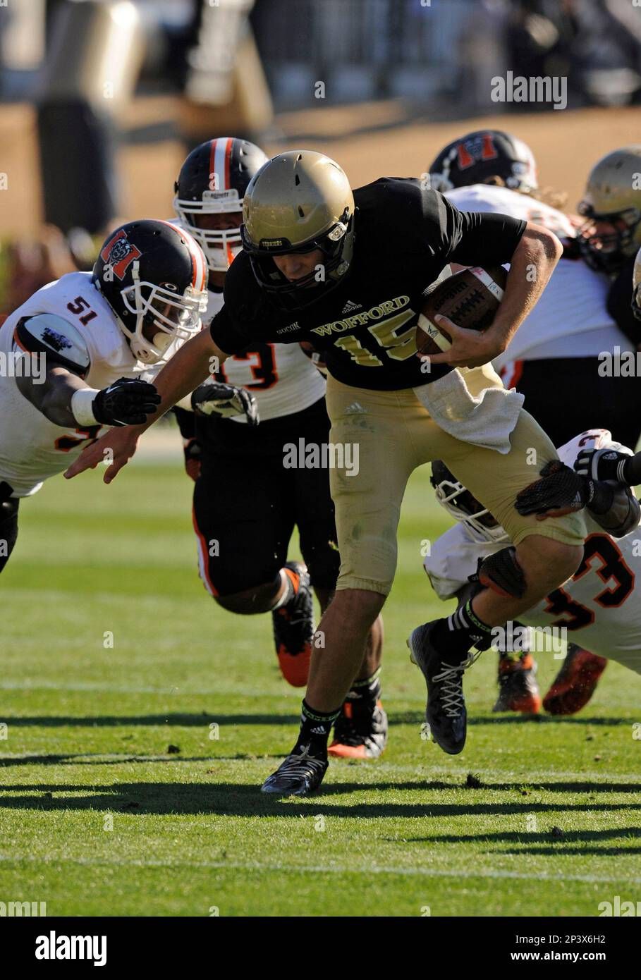 Mercer Bears at Wofford College Terriers