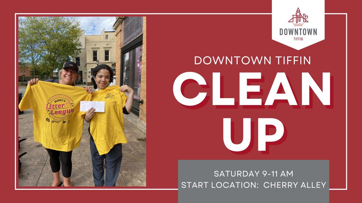 Downtown Tiffin Clean-Up