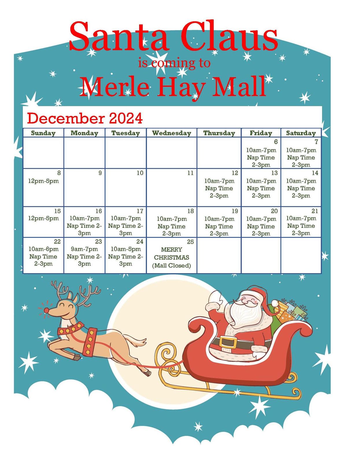 Santa Claus @ Merle Hay