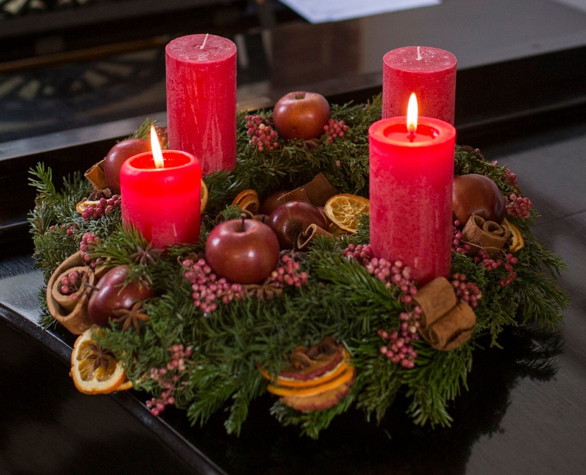 Adventsessen bei Anna Blume 