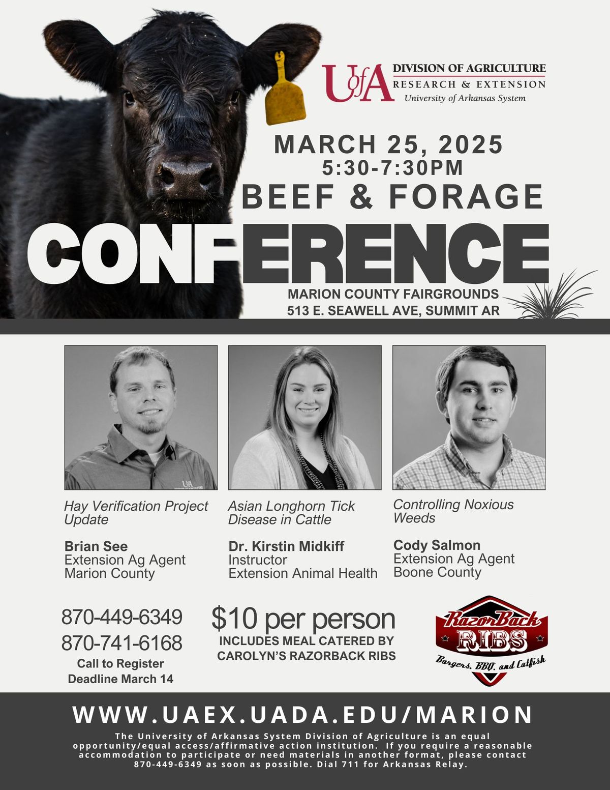 Beef & Forage Conference